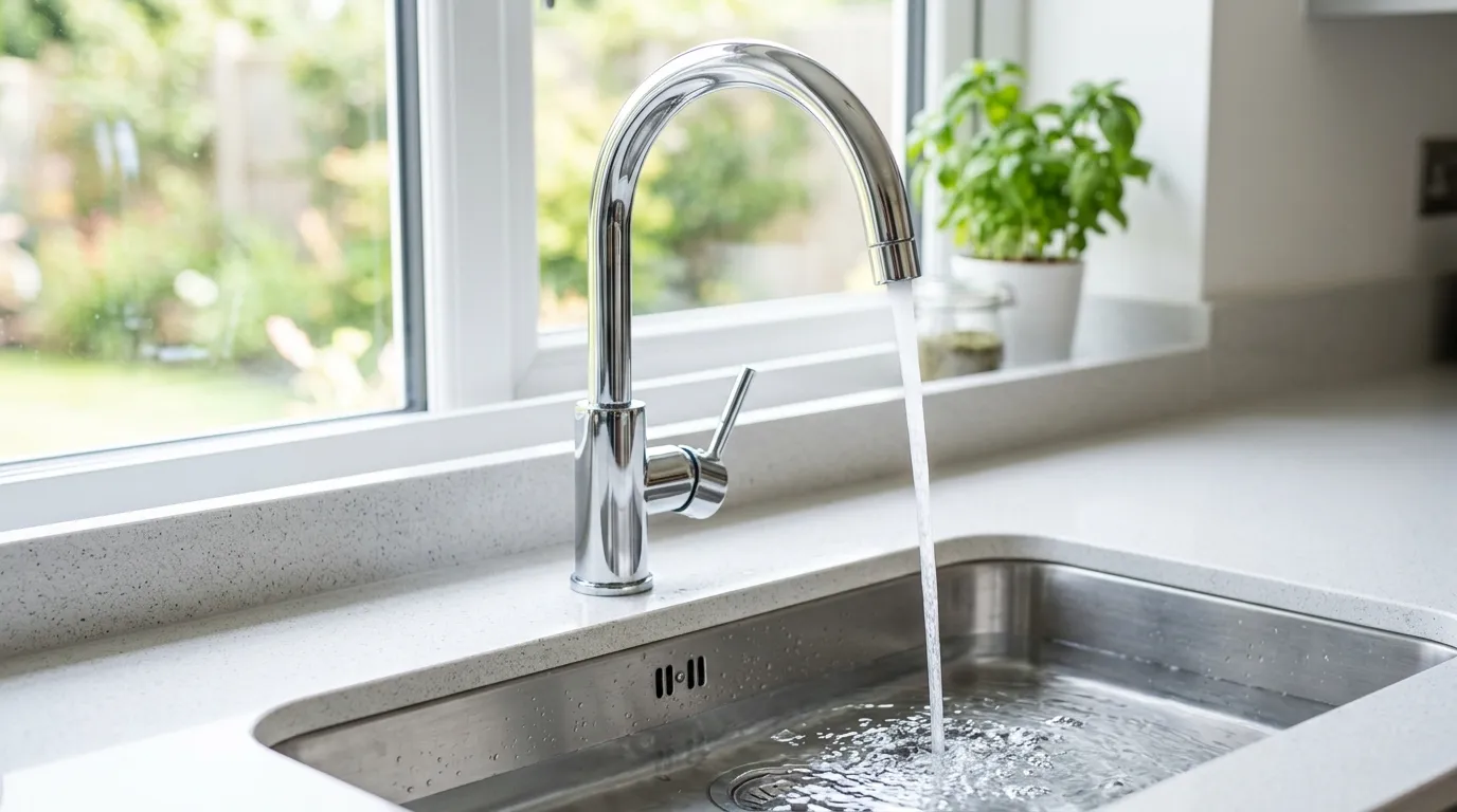 Local Plumbing Master Pros same day plumber fixing a faucet in Louisburg, MN